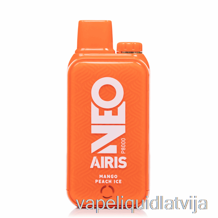 Airis Neo P8000 Vienreizējās Lietošanas Mango Persiku Ledus Vape šķidrums